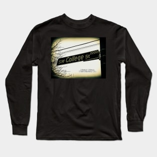 SW College Street, West Seattle, SIGNATURE Long Sleeve T-Shirt